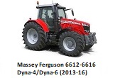  Massey Ferguson 6612-6616 Dyna-4/Dyna-6 (2013-16)